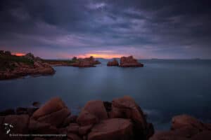 La côte de Granit Rose, Bretagne, France