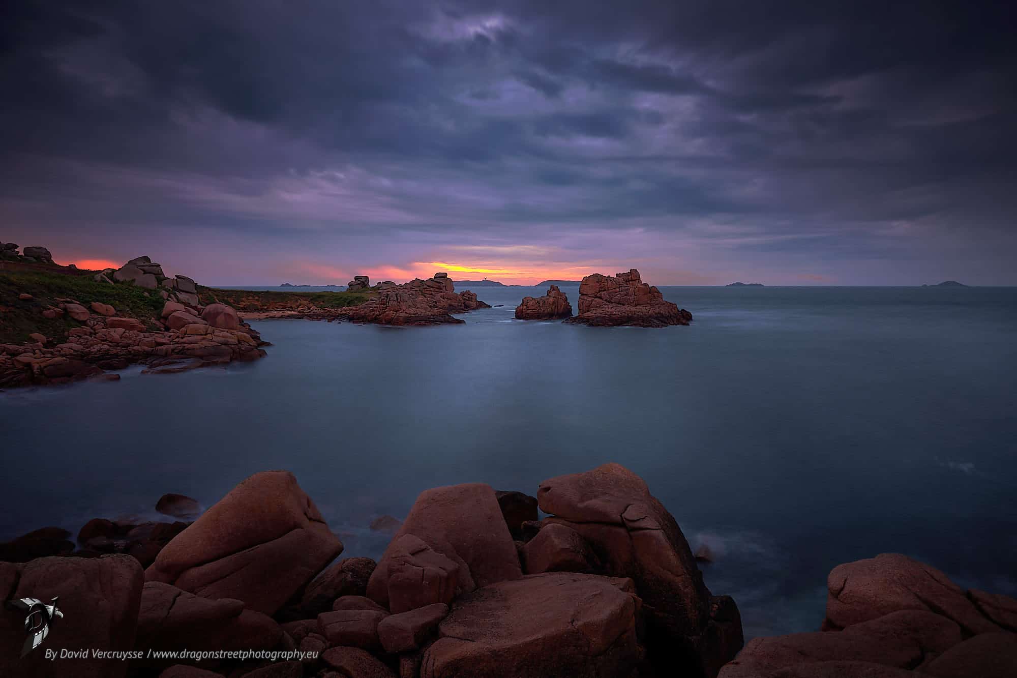 La côte de Granit Rose, Bretagne, France