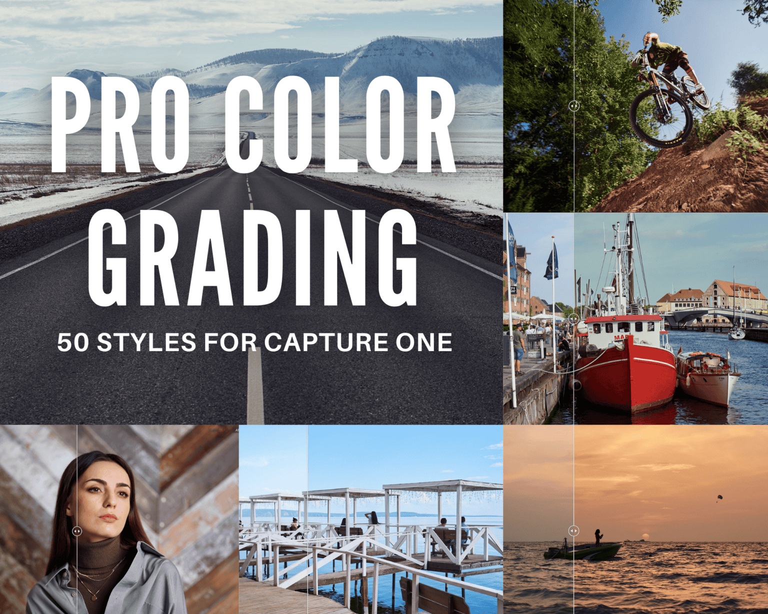 Color Grading pro pour Capture One (C1)