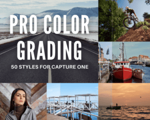 Styles de Color grading pro pour Capture One