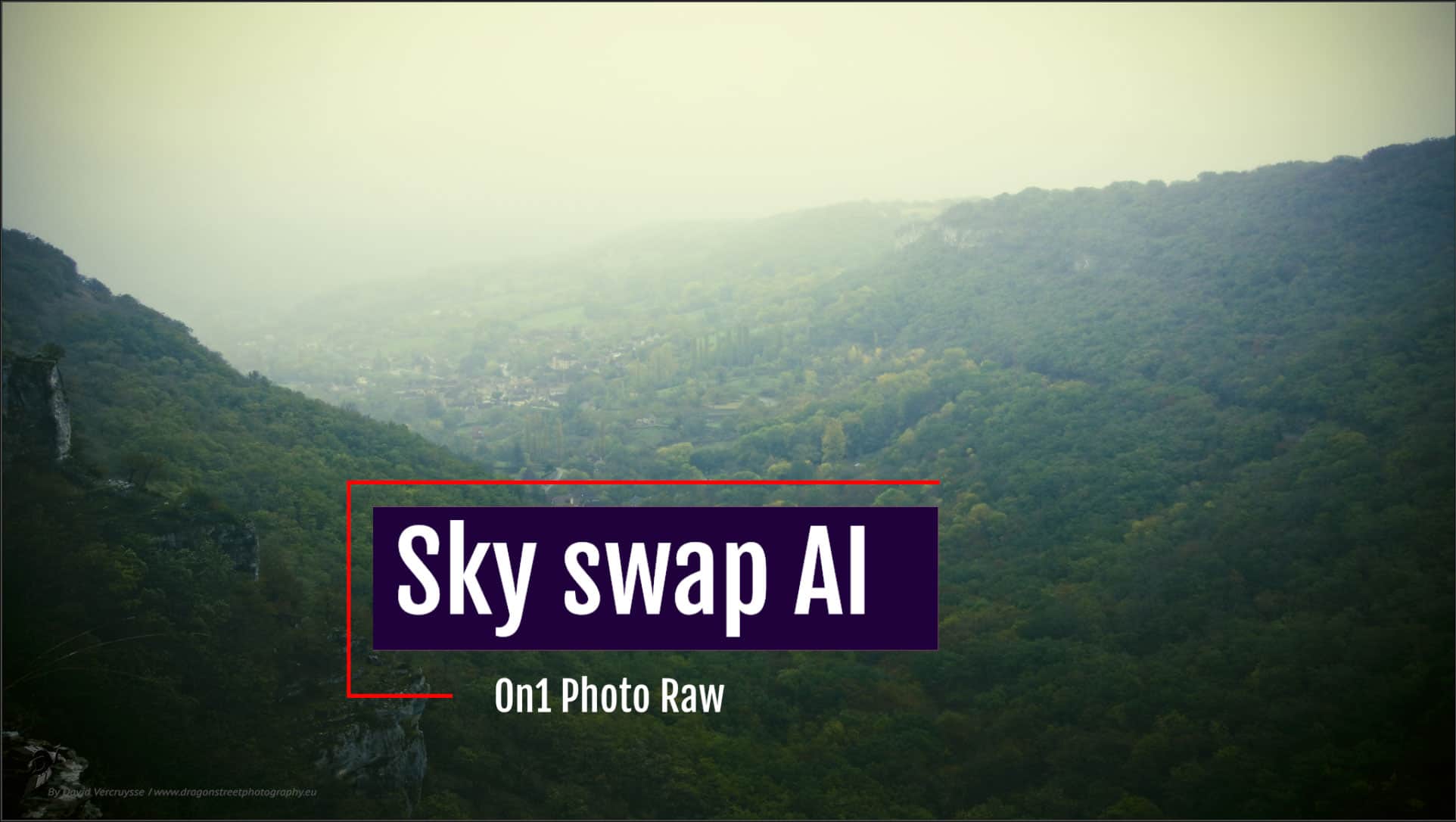 Sky Swap AI, Changer un ciel sur On1 Photo Raw