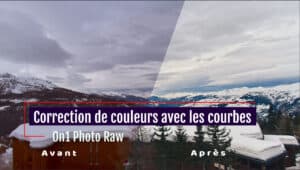 Traitement des couleurs avec les courbes