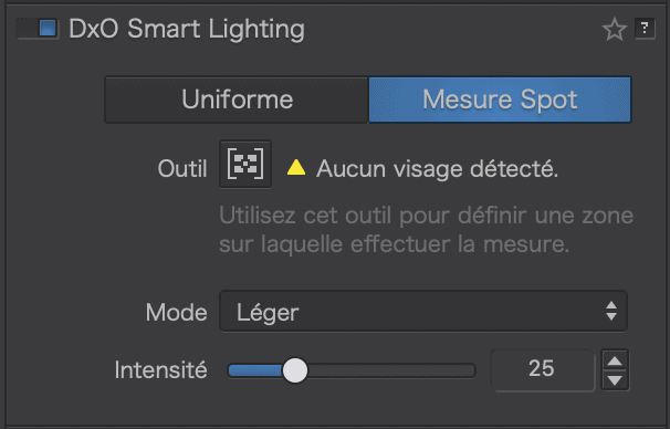 DxO PhotoLab, Smart Lighting