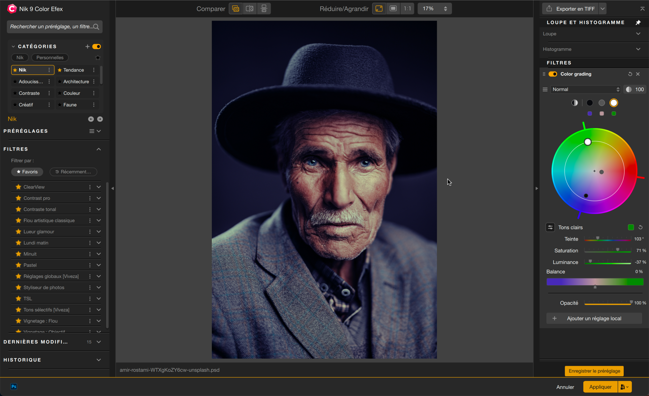 Color Grading - Nik Collection 9 