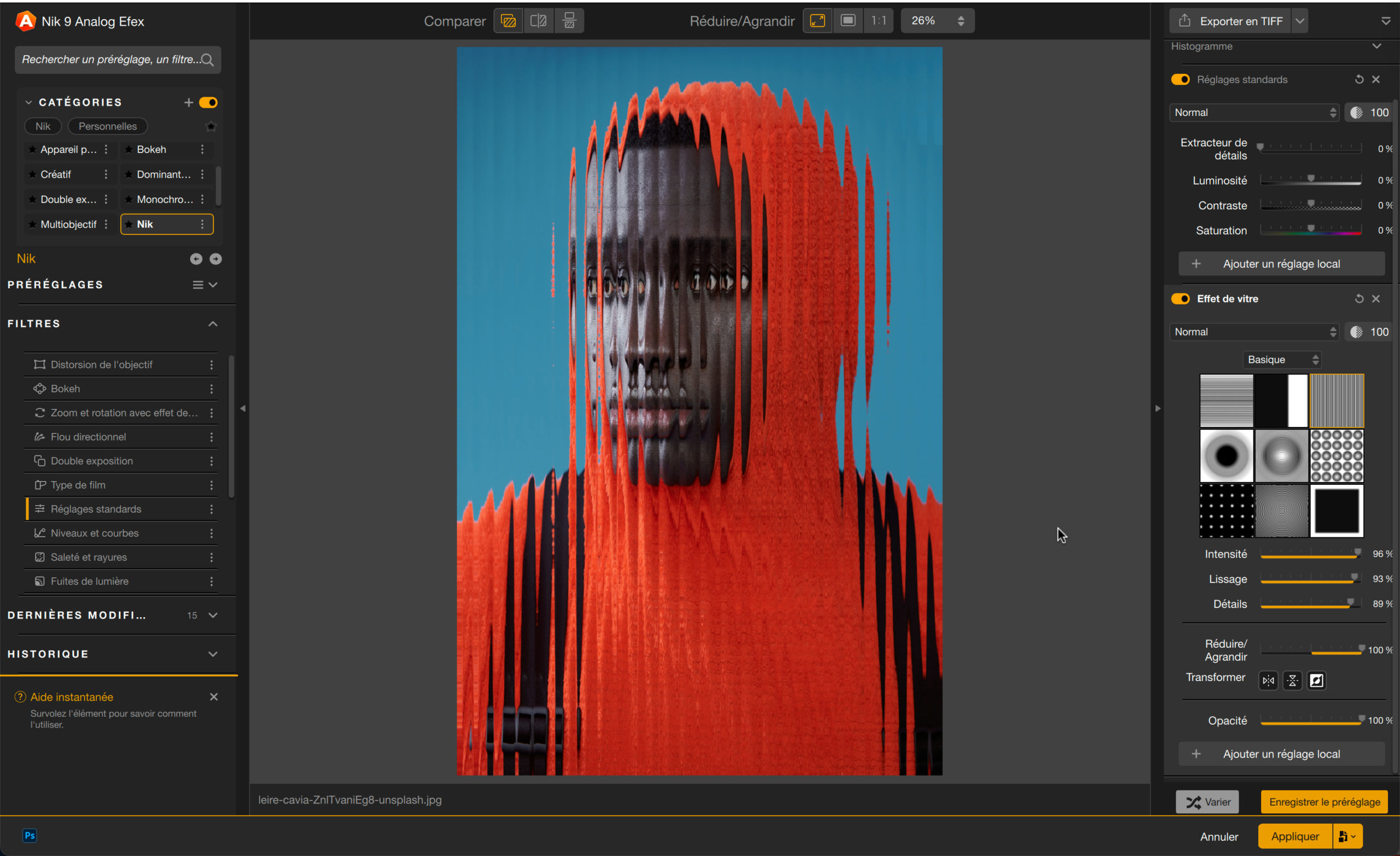 Glass Effect - Nik Collection 9