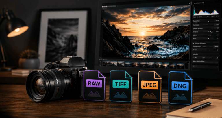 Raw - DNG - TIFF - JPEG - PSD