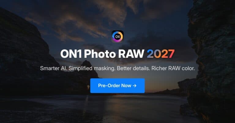 ON1 Photo RAW 2027 - Nouveau moteur RAW